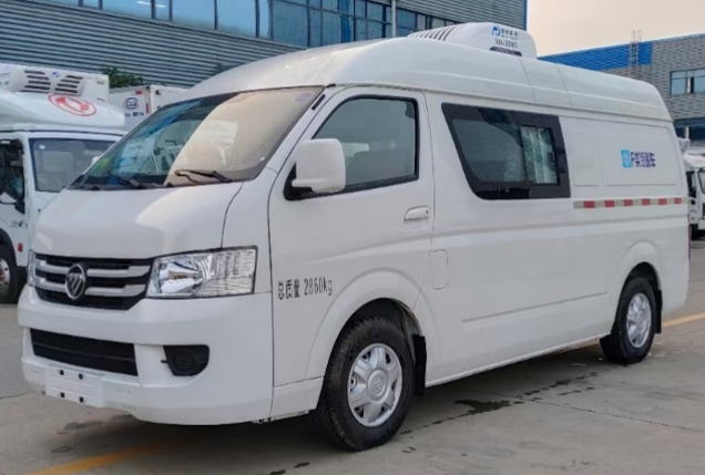 福田風景G7雙排面包冷藏車價格